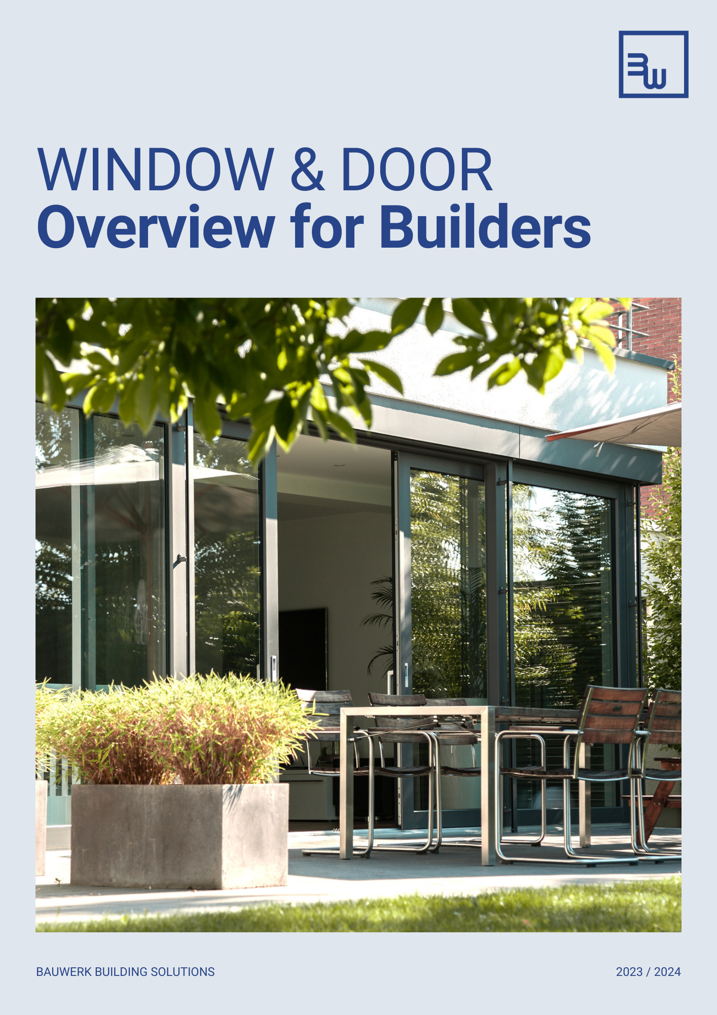 Bauwerk Window & Door Brochure - Builder